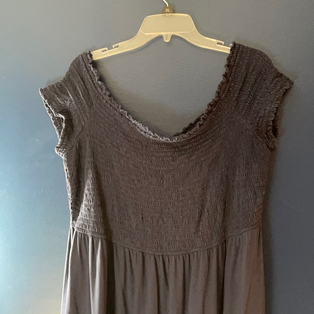 Off the shoulder dress